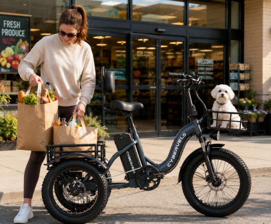 E-Bike vs. E-Tricycle: Which Electric Ride Fits Your Daily Lifestyle?